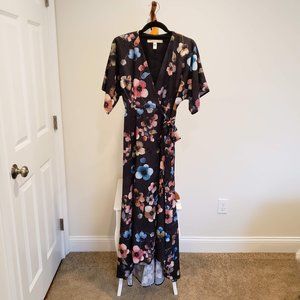 Anthropologie | Hutch Monaco Wrapped Floral Maxi